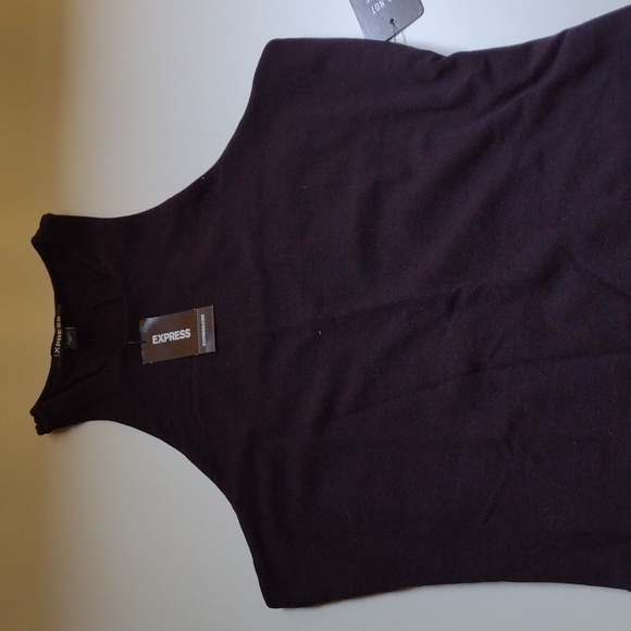 NWT Express Black Thong Bodysuit size XS - Picture 3 of 11